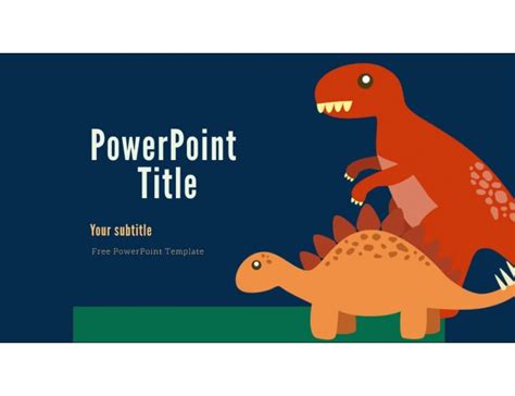 Dinosaur Powerpoint Template